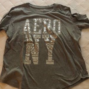 Aero gray/ silver T-shirt